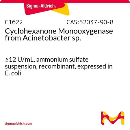 Sigma-Aldrich Cyclohexanone Monooxygenase from Acinetobacter sp.，≥12 U/mL，硫酸铵混悬液，重组，在大肠杆菌中表达