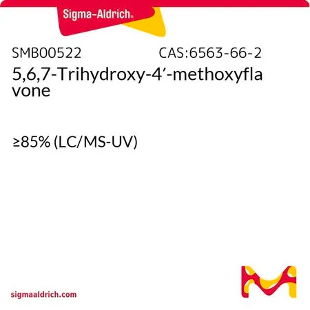 Sigma-Aldrich 5,6,7-Trihydroxy-4′-methoxyflavone，≥85%（LC/MS-UV）