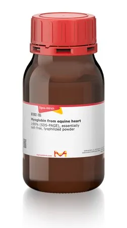 Sigma-Aldrich 肌红蛋白 来源于马心脏,≥90%(SDS-PAGE),基本无盐,冻干粉末