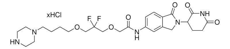Sigma-Aldrich C5 Lenalidomide-difluoroPEG1-C4-piperazine Hydrochloride，≥95%