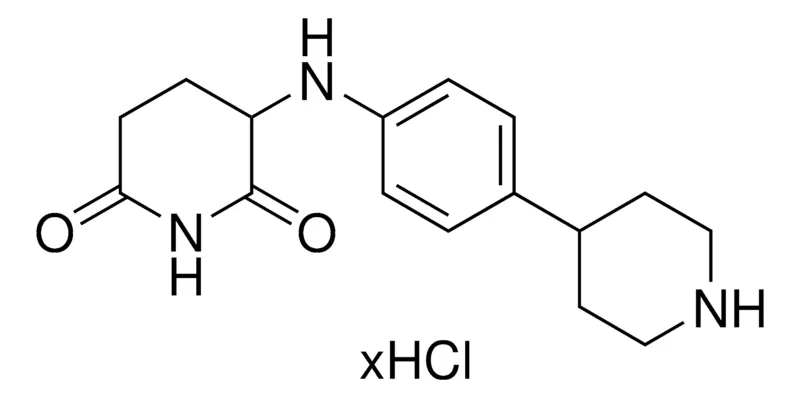 Sigma-Aldrich 3-((4-(Piperidin-4-yl)phenyl)amino)piperidine-2,6-dione hydrochloride,≥95%