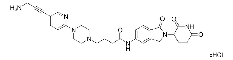 Sigma-Aldrich C5 Lenalidomide-piperazine-pyridine-alkyne-NH2 hydrochloride，≥95%