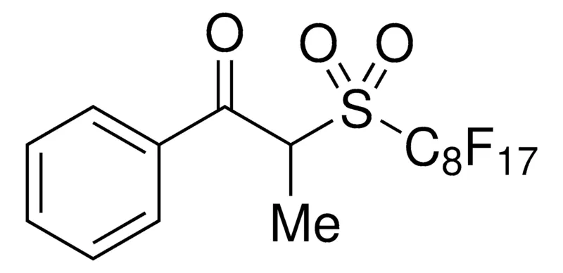 Sigma-Aldrich 2-((Perfluorooctyl)sulfonyl)-1-phenylpropan-1-one,≥95%