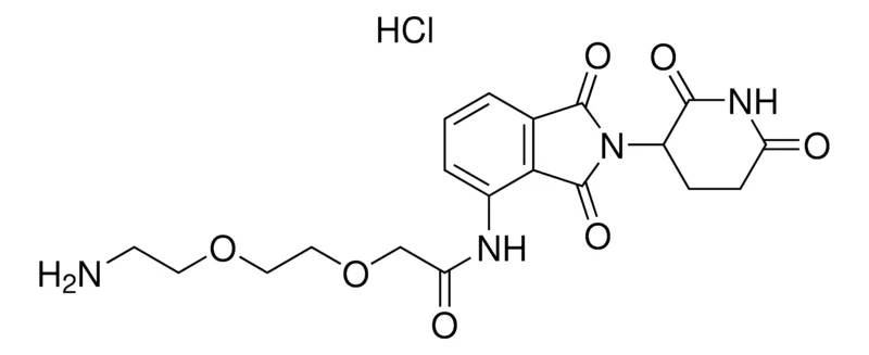 Sigma-Aldrich Pomalidomide-PEG2-NH2 hydrochloride,≥95%