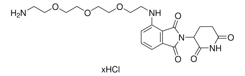 Sigma-Aldrich Pomalidomide 4′-PEG3-amine hydrochloride,≥95%