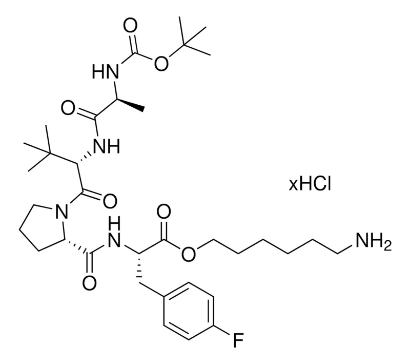 Sigma-Aldrich BocA1V1PF2-OC6-NH2 hydrochloride,≥95%