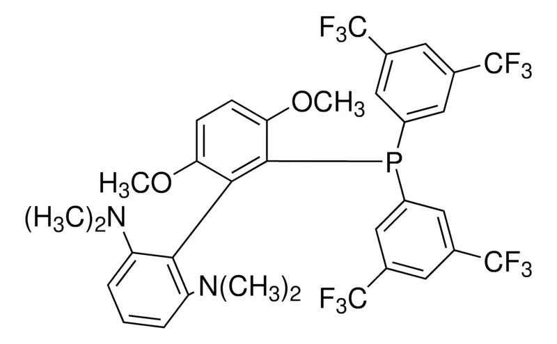 Sigma-Aldrich 双(3,5-双(三氟甲基)苯基)(2′,6′-双(二甲基氨基)-3,6-二甲氧基联苯-2-基)膦,≥95%,粉末或晶体