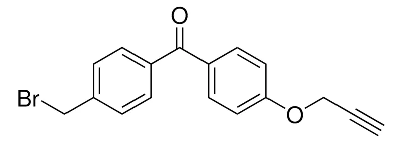 Sigma-Aldrich (4-(Bromomethyl)phenyl)(4-(prop-2-yn-1-yloxy)phenyl)methanone,≥95%