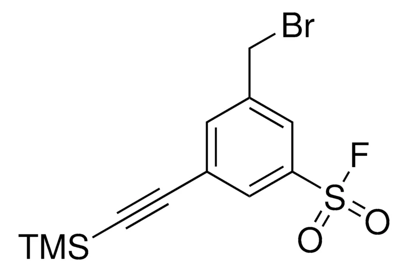Sigma-Aldrich 3-(Bromomethyl)-5-((trimethylsilyl)ethynyl)benzenesulfonyl fluoride,≥95%