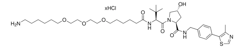 Sigma-Aldrich (S,R,S)-AHPC-C6-PEG3-butyl amine hydrochloride,≥95%