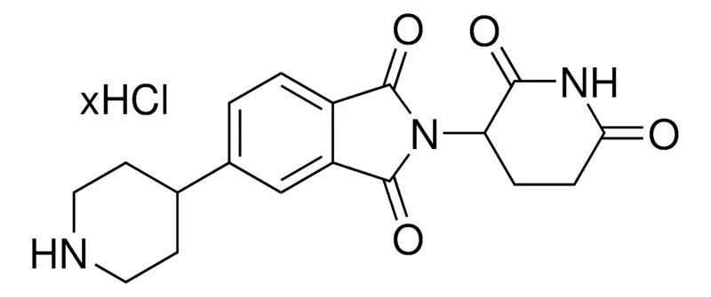 Sigma-Aldrich 2-(2,6-dioxopiperidin-3-yl)-5-(piperidin-4-yl)isoindole-1,3-dione hydrochloride,≥95%