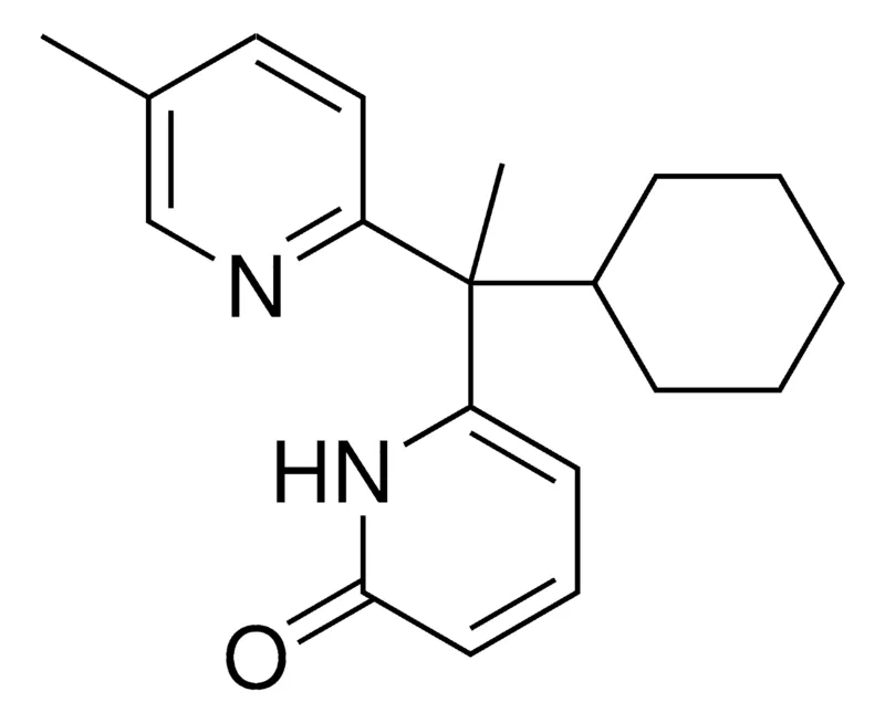 Sigma-Aldrich 6-(1-Cyclohexyl-1-(5-methylpyridin-2-yl)ethyl)pyridin-2(1H)-one,≥95%