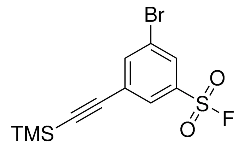 Sigma-Aldrich 3-Bromo-5-((trimethylsilyl)ethynyl)benzenesulfonyl fluoride,≥95%