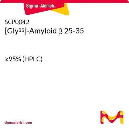 Sigma-Aldrich [Gly35]-Amyloid β 25-35，≥95%（HPLC）