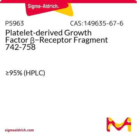 Sigma-Aldrich Platelet-derived Growth Factor β−Receptor Fragment 742-758，≥95%（HPLC）