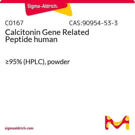 Sigma-Aldrich Calcitonin Gene Related Peptide human，≥95%（HPLC），粉末