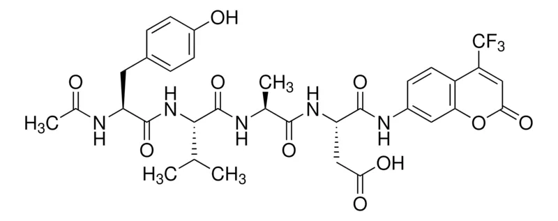 Sigma-Aldrich N-Acetyl-Tyr-Val-Ala-Asp-7-amido-4-trifluoromethylcoumarin，≥95%（HPLC），粉末
