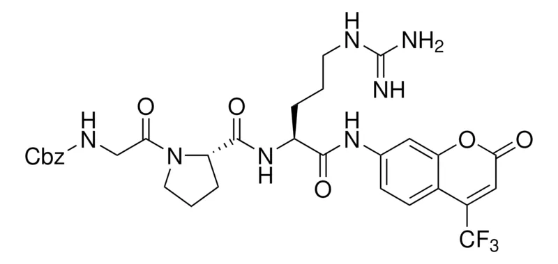 Sigma-Aldrich Z-Gly-Pro-Arg 7-amido-4-trifluoromethylcoumarin trifluoroacetate salt,≥95%(HPLC),粉末