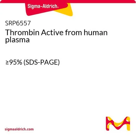 Sigma-Aldrich 凝血酶活性 来源于人类血浆,≥95%(SDS-PAGE),重组,冻干