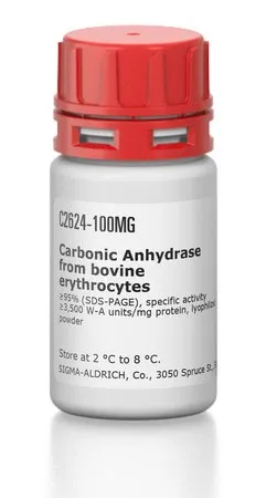Sigma-Aldrich 碳酸酐酶 来源于牛红细胞，≥95%（SDS-PAGE），比活度≥3,500 W-A单位/mg蛋白，冻干粉