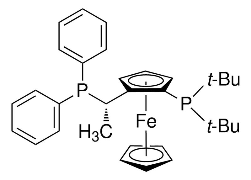 Sigma-Aldrich (S)-1-[(RP)-2-(二叔丁基膦)二茂铁]乙基二苯基膦，≥97%
