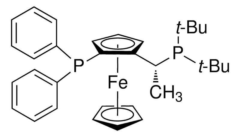 Sigma-Aldrich （R）-1-[（SP）-2-（二苯基膦）二茂铁基] 乙基二-叔丁基膦，≥97%