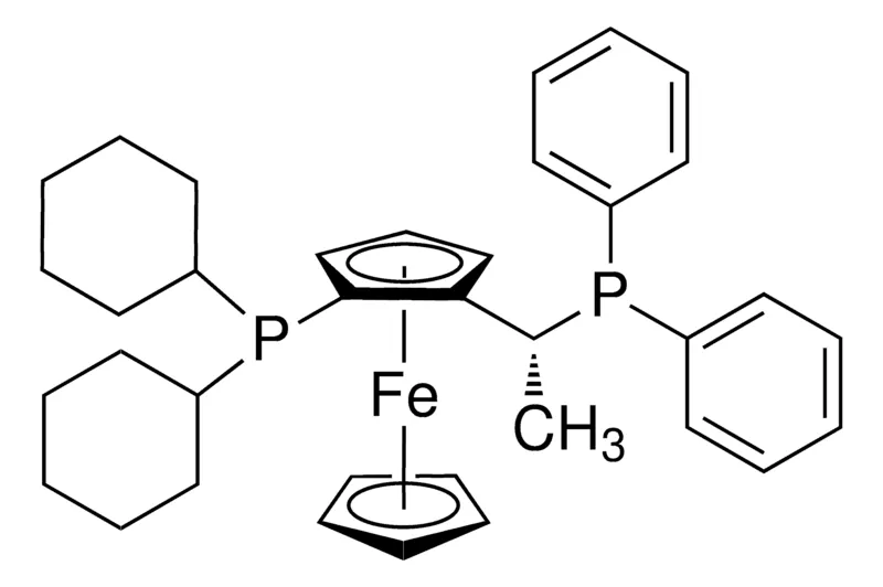 Sigma-Aldrich (R)-1-[(SP)-2-(二环己基膦)二茂铁基乙基]二苯基膦，≥97%