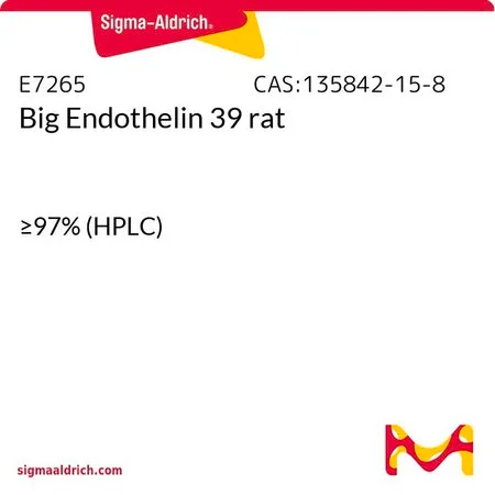 Sigma-Aldrich Big Endothelin 39 rat,≥97%(HPLC法)