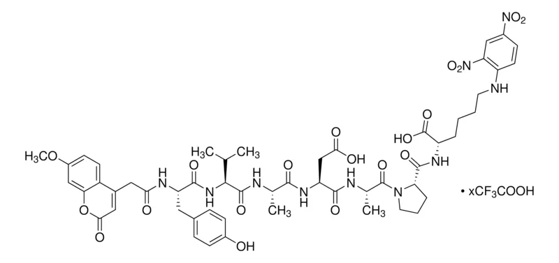 Sigma-Aldrich Mca-YVADAPK(Dnp)-OH trifluoroacetate，≥97%（HPLC法）
