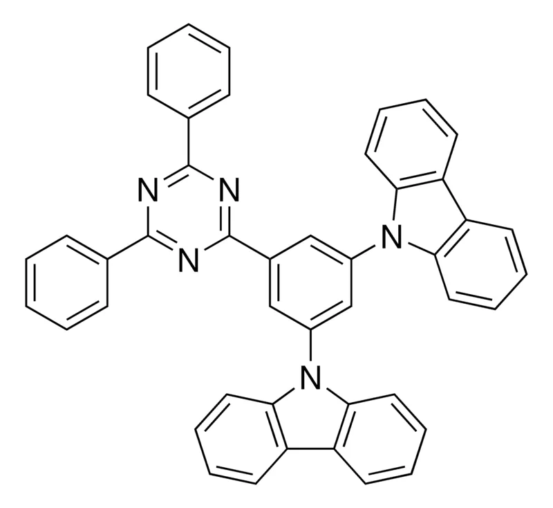 Sigma-Aldrich 9,9′-(5-(4,6-Diphenyl-1,3,5-triazin-2-yl)-1,3-phenylene)bis(9H-carbazole)，≥97%（HPLC法）