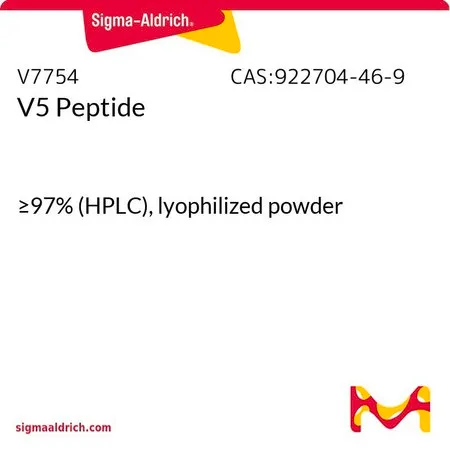 Sigma-Aldrich V5 肽，≥97%（HPLC法），冻干粉末