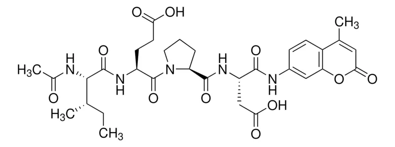 Sigma-Aldrich N-Acetyl-Ile-Glu-Pro-Asp-7-amido-4-methylcoumarin，≥97%（HPLC法），粉末