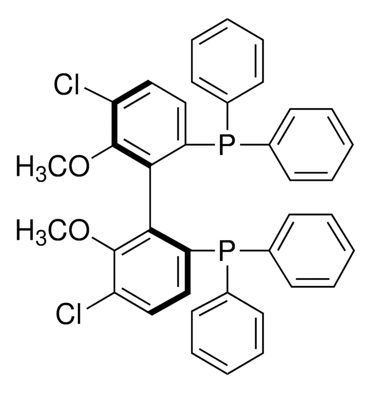 Sigma-Aldrich (S)-(−)-5,5′-二氯-2,2′-双(二苯基膦)-6,6′-二甲氧基-1,1′-联苯，≥97.0%（H-NMR）