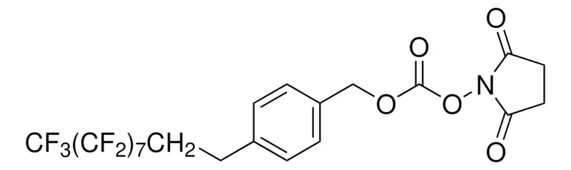 Sigma-Aldrich N-[4-(3,3,4,4,5,5,6,6,7,7,8,8,9,9,10,10,10-十七氟癸基)苄氧基羰基氧]琥珀酰亚胺，≥97.0%（NMR）