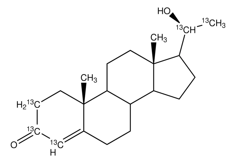 Sigma-Aldrich 20α-Dihydroprogesterone-2,3,4,20,24-13C5，≥98原子% 13 C，≥95%（CP）
