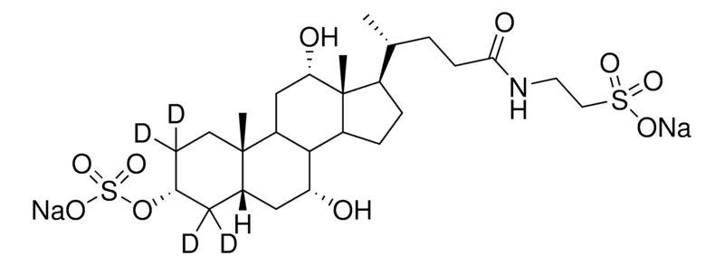 Sigma-Aldrich Taurocholic-2,2,4,4-d4 acid 3-sulfate disodium salt，≥98原子% D，≥98%