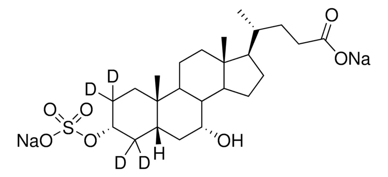 Sigma-Aldrich Chenodeoxycholic-2,2,4,4-d4 acid 3-sulfate disodium salt,≥98原子% D,≥98%(CP)