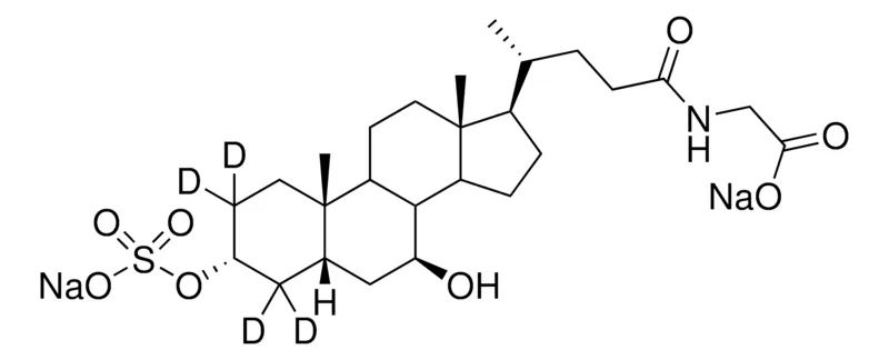 Sigma-Aldrich Glycoursodeoxycholic-2,2,4,4-d4 acid 3-sulfate disodium salt,≥98原子% D,≥98%(CP)