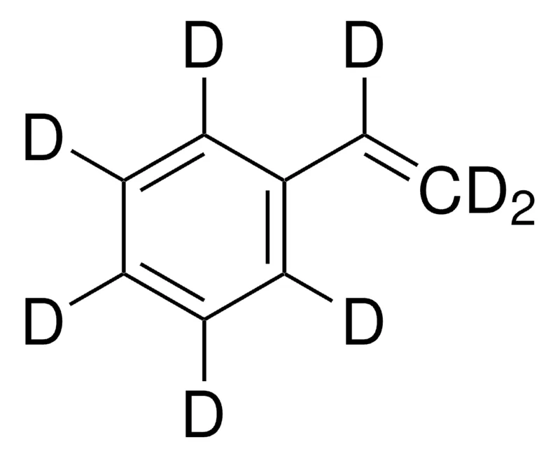 Sigma-Aldrich 苯乙烯-d8,≥98 atom % D,≥98%(CP),含4-叔丁基邻苯二酚作为稳定剂