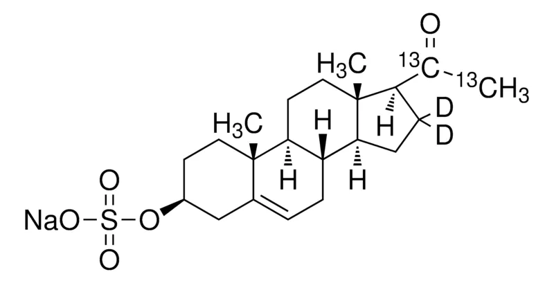 Sigma-Aldrich Pregnenolone-20,21-13C2-16,16-d2 sulfate sodium salt,≥98原子%,98%(CP)