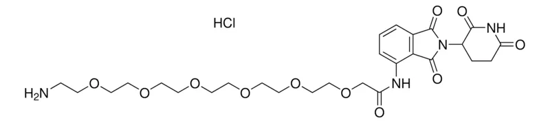 Sigma-Aldrich Pomalidomide-PEG6-NH2 hydrochloride,≥98%