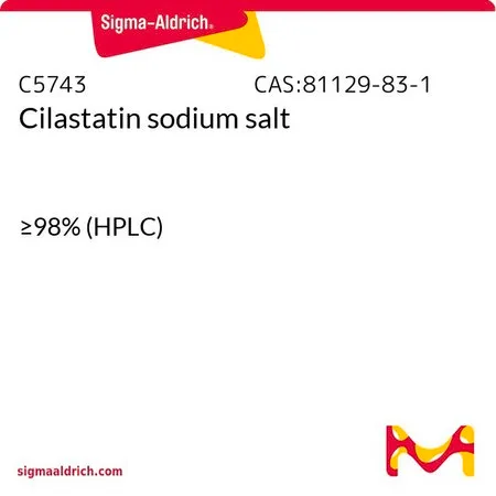 Sigma-Aldrich Cilastatin sodium salt,粉末,≥98%(HPLC法)