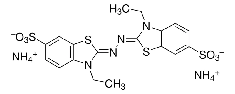 Sigma-Aldrich 2,2′-联氮双(3-乙基苯并噻唑啉-6-磺酸) 二铵盐,显色,≥98%(HPLC),粉末或晶体