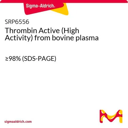 Sigma-Aldrich 凝血酶活化(高活性) 来源于牛血浆,≥98%(SDS-PAGE),重组,冻干