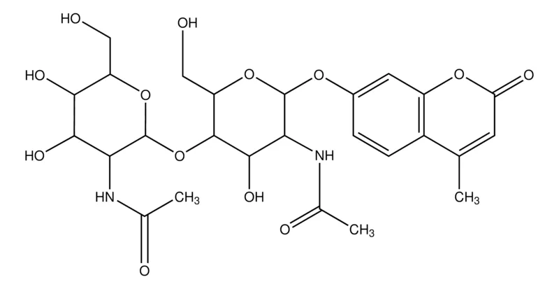 Sigma-Aldrich 4-甲基伞形酮基-N，N′-二乙酰基-β-D-麦芽糖苷 水合物，荧光性，≥98%（TLC），粉末