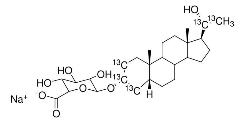 Sigma-Aldrich Pregnanediol-2,3,4,20,21-13C5 glucuronide sodium salt,≥99原子% 13 C,≥95%(CP)