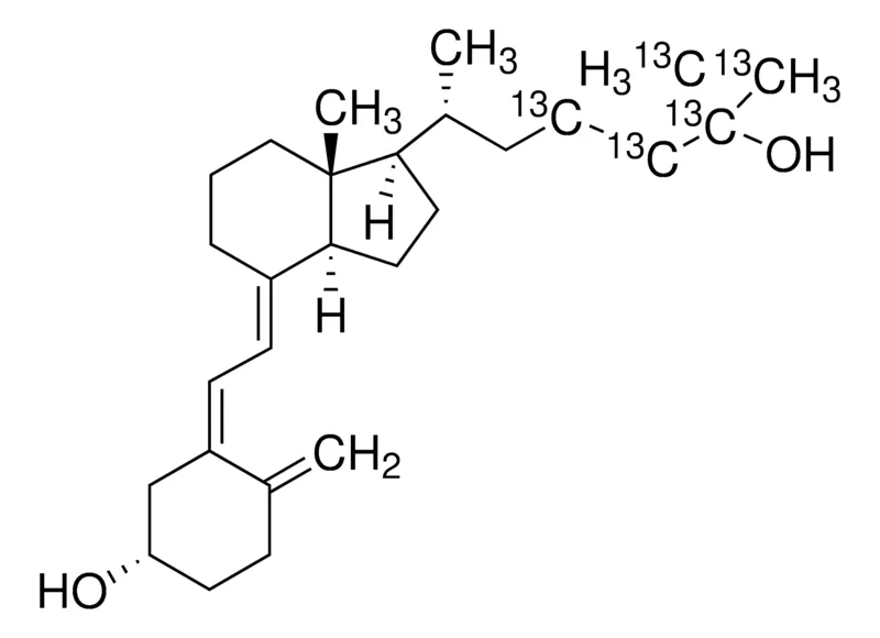 Sigma-Aldrich 25-Hydroxyvitamin D3-(23,24,25,26,27-13C5)，≥99原子% 13 C，≥95%（CP）