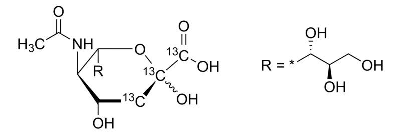 Sigma-Aldrich N-乙酰-D-神经氨酸-1,2,3-13C3，≥99原子%的13 C，≥97%（CP）