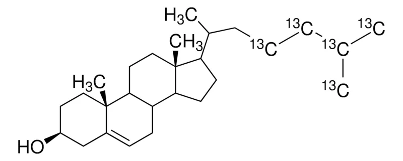 Sigma-Aldrich Cholesterol-23,24,25,26,27-13C5，≥99原子%的13 C，≥98%（CP）