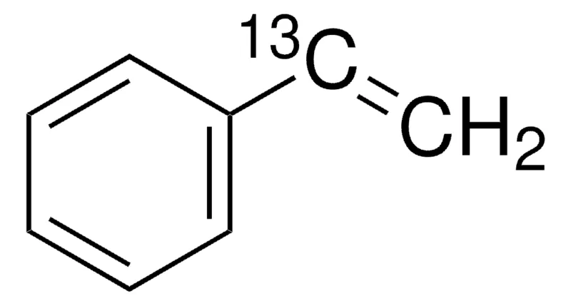 Sigma-Aldrich 苯乙烯-α-13C,≥99 atom % 13 C,≥98%(CP),含4-叔丁基邻苯二酚作为稳定剂